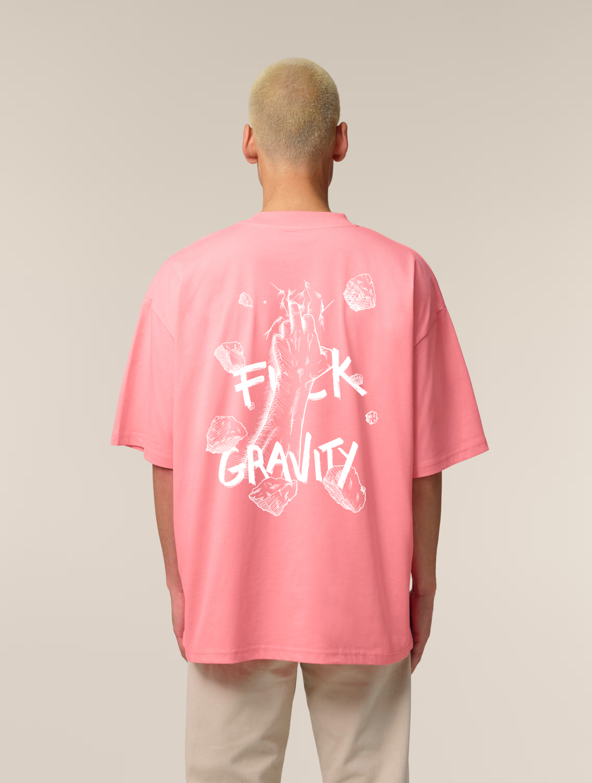 Fuck Gravity - Rose / Blanc - Image 2