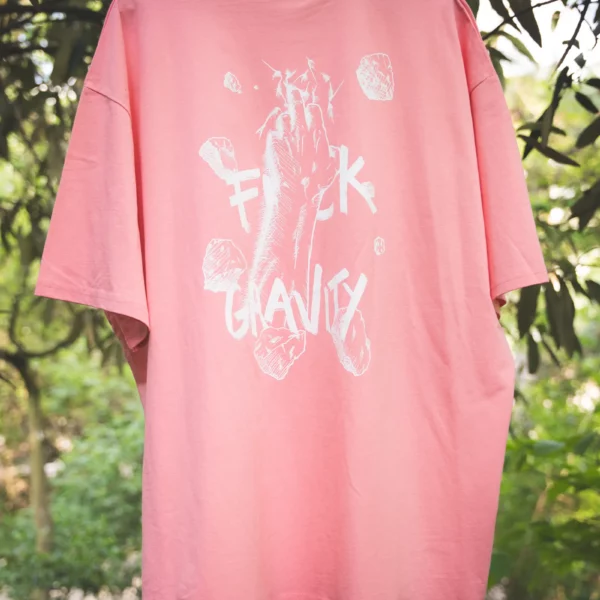 Fuck Gravity - Rose / Blanc